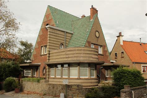 Interbellum villa by arch. R Vanmarke | Brick architecture, Architecture, Classic building ...