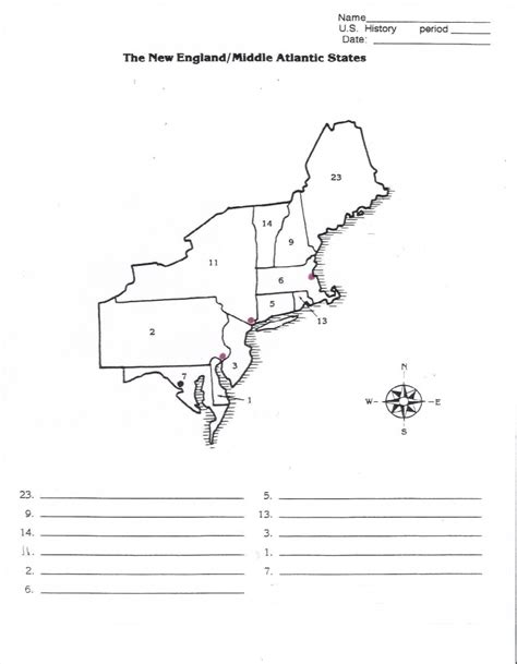 Us Northeast Region Blank Map Original 549065 3 Unique Best Blank Us throughout Printable Map Of ...