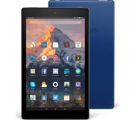 AMAZON Fire HD 10 Tablet with Alexa (2017) - 32 GB, Blue Fast Delivery ...