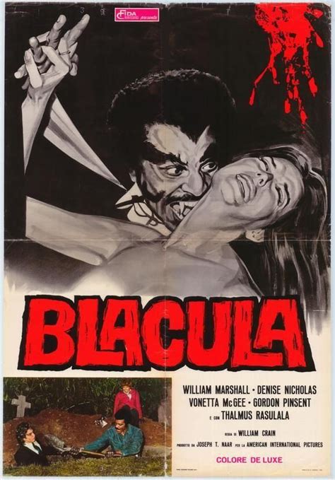 Blacula (Italy) Classic Movie Posters, Horror Movie Posters, Movie ...