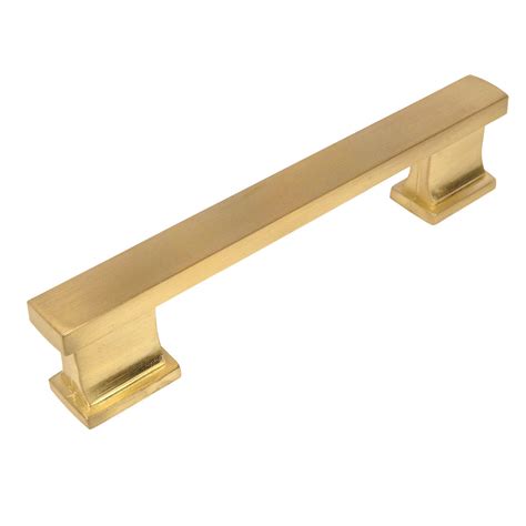 Cosmas 702-4BB Brushed Brass Contemporary Cabinet Pull - Cosmas-Hardware.com