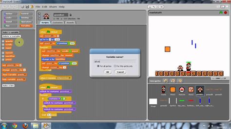 Scratch - Mario Tutorial Part 9 - YouTube