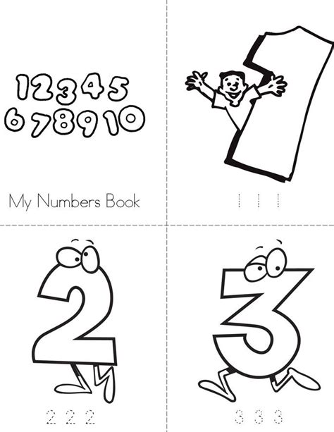 My Numbers Book - Twisty Noodle