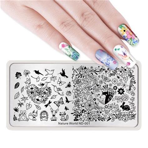 Nail Art Stencils – Sugar & Cotton