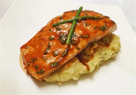 Miso Glazed Salmon - This Happy Mommy