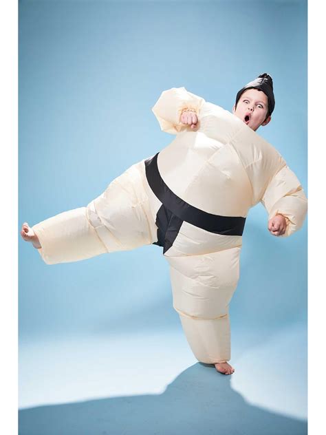 Inflatable Sumo Wrestler Costume for Kids - Chasing Fireflies