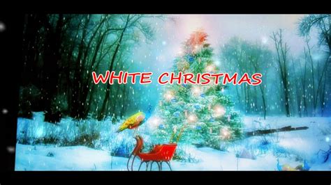 White Christmas [karaoke cover] - YouTube