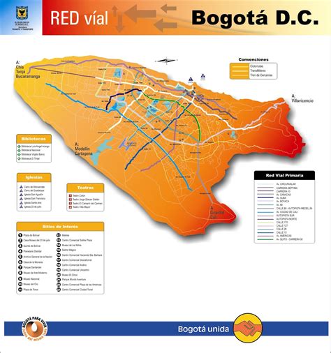 Bogota Transit Map - Bogota Colombia • mappery