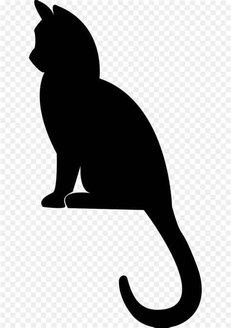 Free Black Cat Silhouette Images, Download Free Black Cat Silhouette Images png images, Free ...