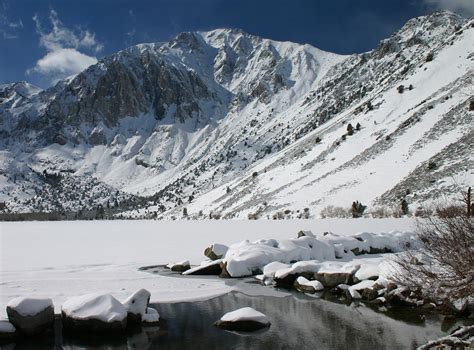 Convict Lake in Winter Photograph by Tom Kidd - Fine Art America