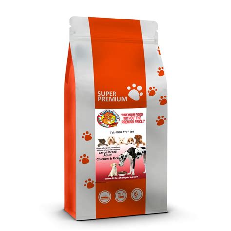 Chicken and Rice Dog Food | Super Premium Large Breed Adult Dog