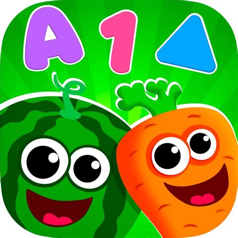 Funny Food Kids' Academy – Bini Bambini | Games for kids, Kids learning ...