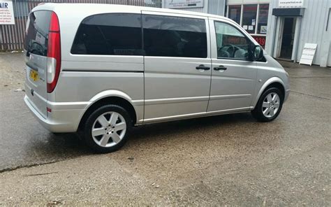 Mercedes vito traveliner minibus 8 seater. Silver. | United Kingdom | Gumtree