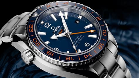 New Version of Omega Seamaster Planet Ocean GMT Replica Watch with ...