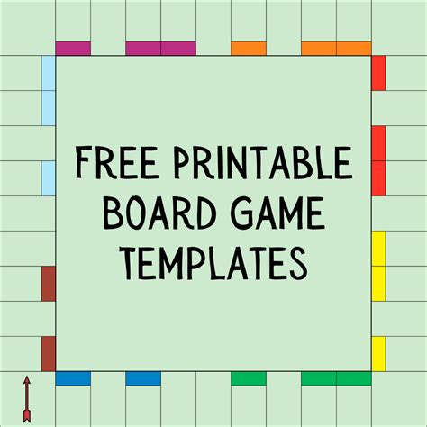 Free Board Game Maker Printable - Printable Templates