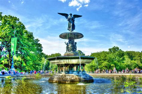 Bethesda Fountain At Central Park Photograph by Randy Aveille