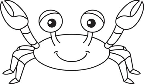 Crab - black and white clipart. Free download transparent .PNG - Clip ...