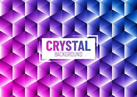 Abstract Polygonal Light Purple And Blue Vector Background, Gem, Gemstone, Geology Background ...
