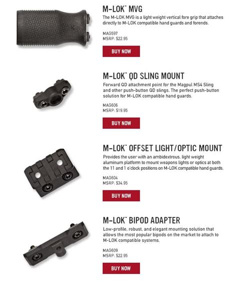 Magpul Newsletter // Now shipping all NEW M-LOK accessories | Airsoft ...