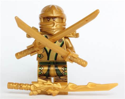 LEGO Ninjago Legacy Minifigure Lloyd Golden Ninja Katanas | lupon.gov.ph