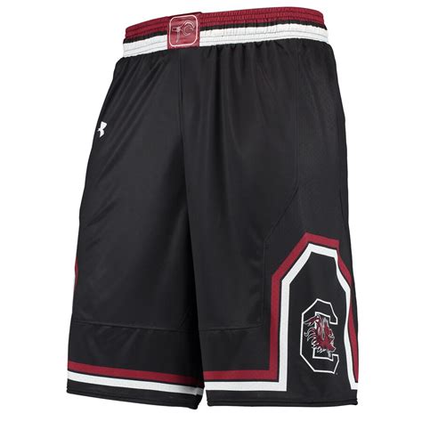 Under Armour South Carolina Gamecocks Black Replica Basketball Shorts