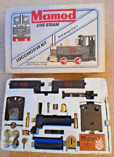 MAMOD LOCOMOTIVE KIT Live Steam Railway O Gauge Parts missing/damaged £ ...