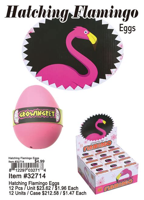 Hatching Flamingo Eggs - Puka Creations