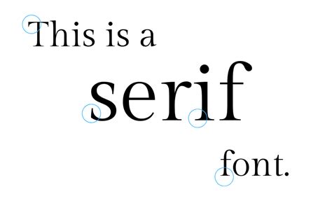 The Difference Between Serif and Sans Serif Fonts