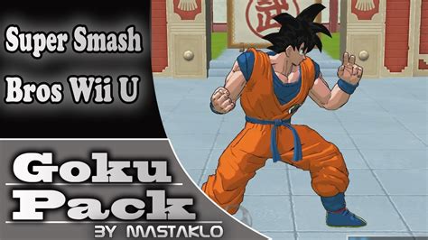 Goku Pack Super Smash Bros Wii U Mod - YouTube