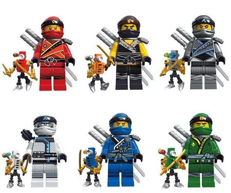 Ninjago minifigures Masters of Spinjitzu Lego Minifigures Compatible Toy | SG MiniFigures