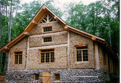 Cordwood Million Dollar Mansion - Cordwood Construction