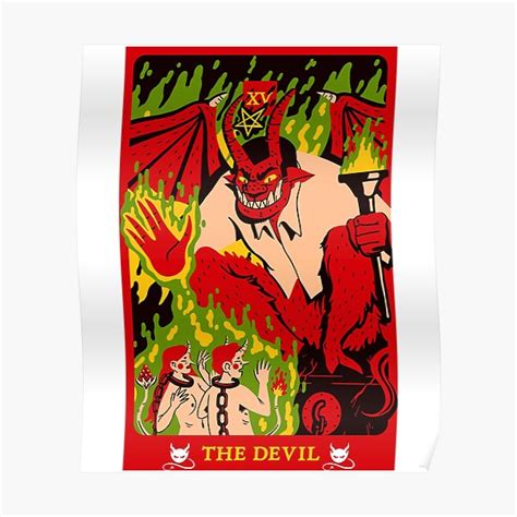 "The Devil" Poster for Sale by ImeshArtworks | Redbubble