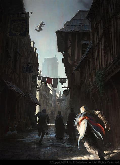 Assassin’s Creed Unity Concept Art by Gilles Beloeil | Concept Art World