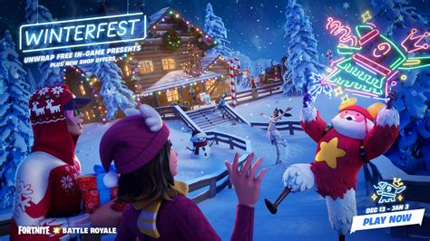 Fortnite Winterfest 2022 Includes Free In-Game Items and More!