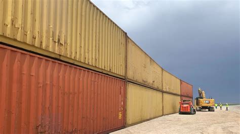 Arizona to remove shipping container wall from Mexico border