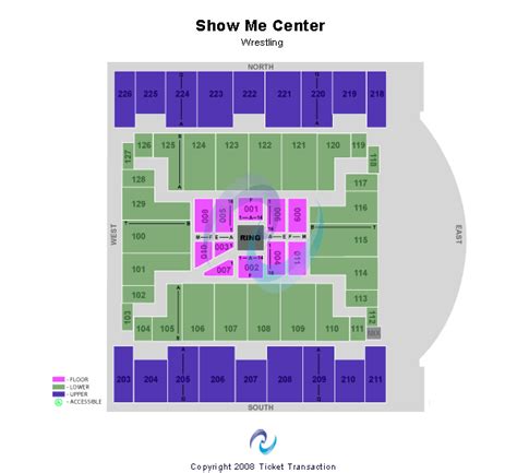 Seating Chart Show Me Center | Portal.posgradount.edu.pe