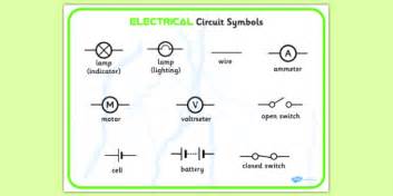 Electrical Circuit Symbols For Kids