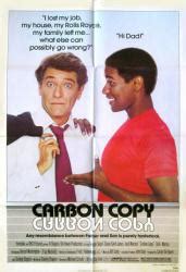 Carbon Copy movie poster [George Segal & Denzel Washington] original