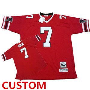 Atlanta Falcons Custom Red Throwback Jersey on sale,for Cheap,wholesale ...