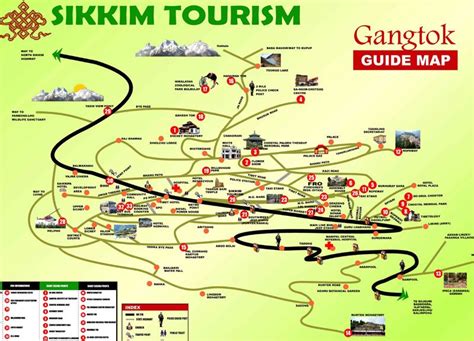 Sikkim Tourist Maps Sikkim Travel Maps Sikkim Google Maps Free Sikkim Maps