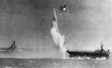 Photo of attack on US Navy Aircraft Carrier Battle of the Philippine Sea | World War Photos