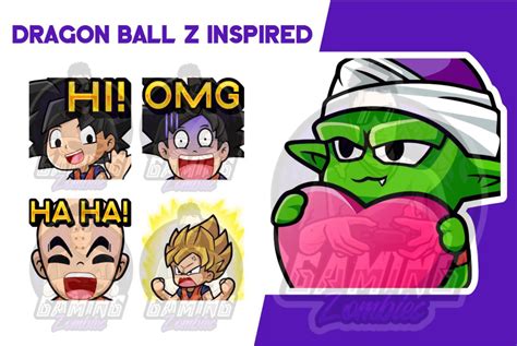 Dragon Ball Z Inspired Emote Pack - Emotes Store