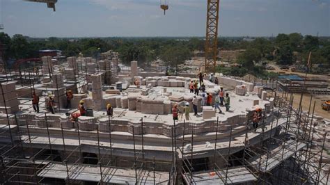 Magnificent Ram Mandir Construction Nears Completion In Ayodhya- Check ...