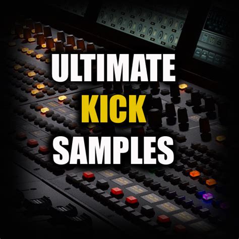 Huge Kick Drum Samples Download (Over 400 Sounds) For Every Genre