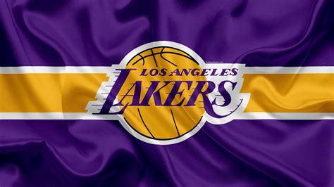 Lakers Logo In Dark Purple Background Basketball HD Sports Wallpapers ...