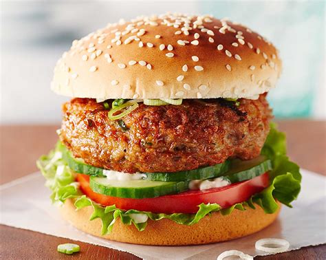 Chicken Burger Recipe - How To Make Chicken Burger - Sun Sky View