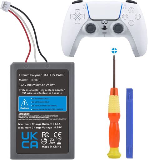 Hisewen PS5 Controller Battery, 2650mAh LIP1708 | Ubuy India