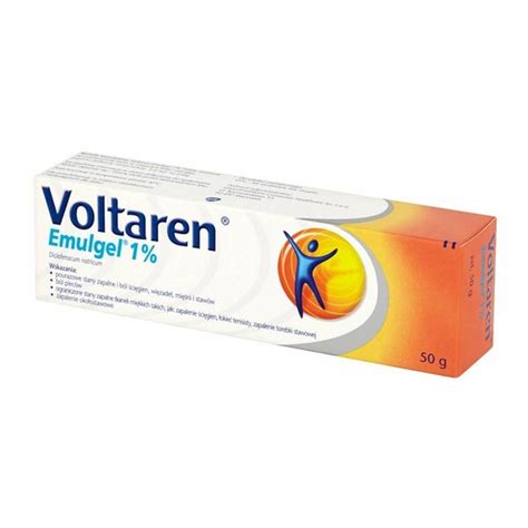 Voltaren Emulgel 1%, 10 mg / g, gel, 50 g – ApoZona