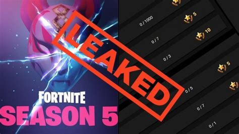 Fortnite Challenges for Week Two of Season 5 Have Been Leaked - Dexerto