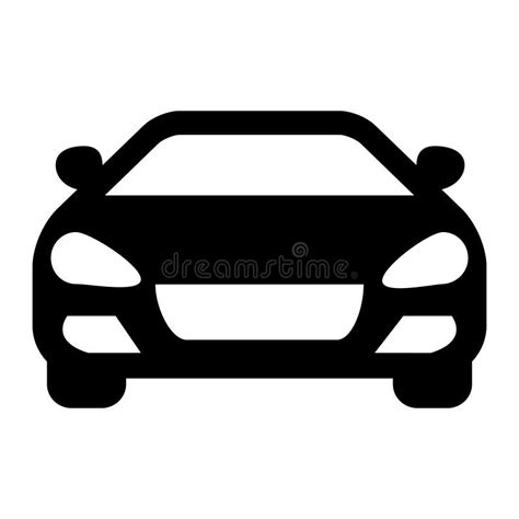 Car Front Icon Vector. Car Front Logo Illustration. Stock Vector ...